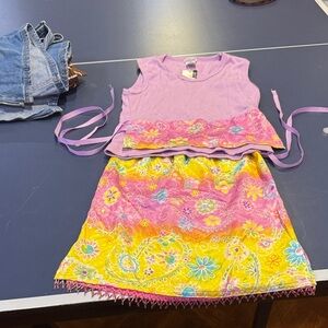 Rampage Pink and Yellow Kids Matching Set